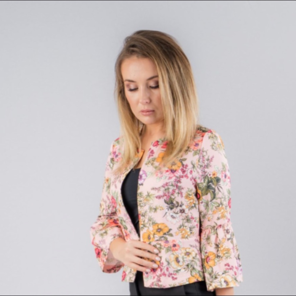 Flower blazer